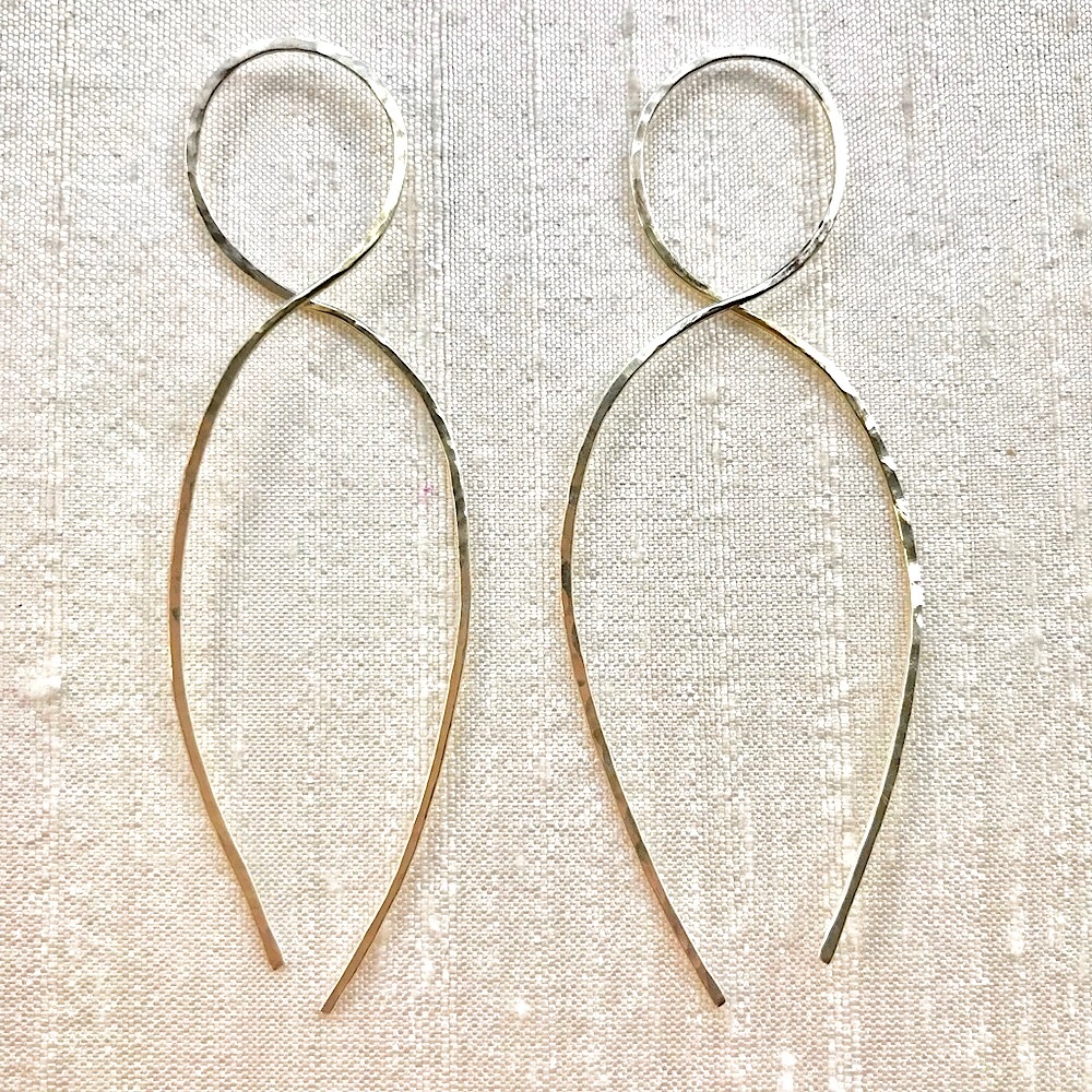 Artisan Made Sterling Silver Earrings